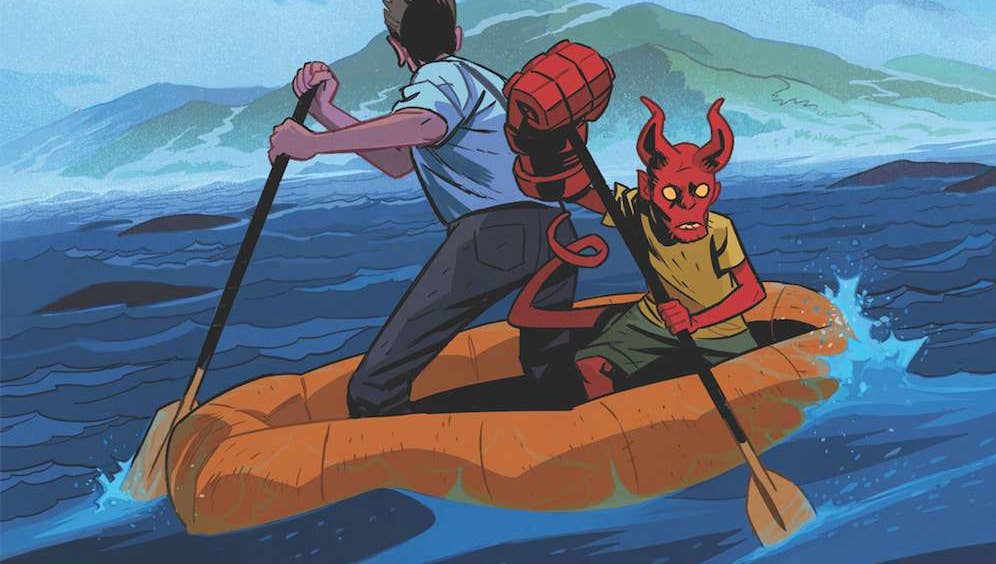 Embark on a monstrous island adventure in Dark Horse's Young Hellboy: The Hidden Land