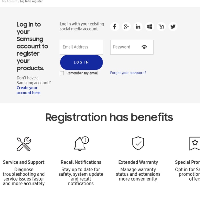 Register Your Samsung Product: Faster Support & Benefits