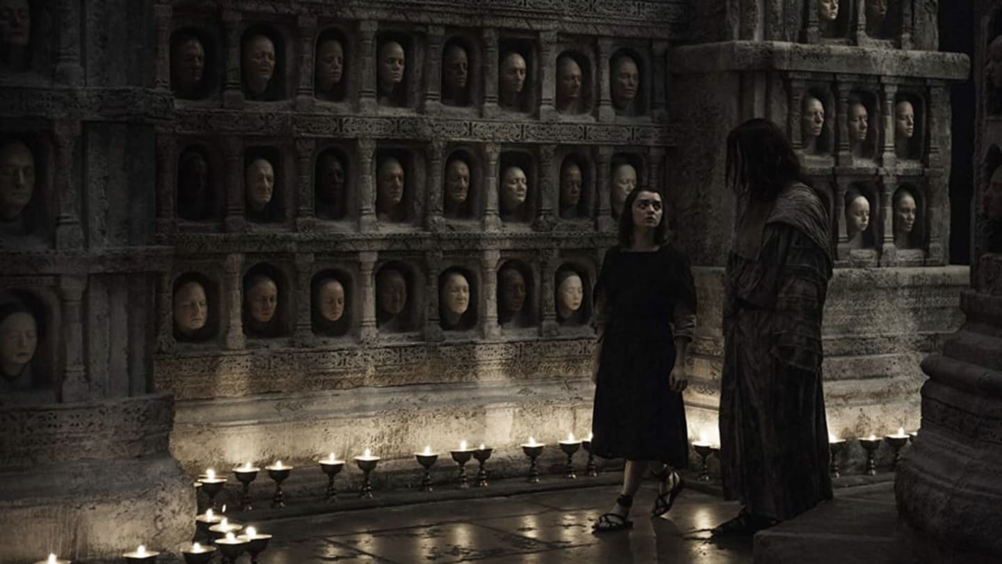 The Faces in Game of Thrones's Hall of Faces Belong to the Show's Production Team