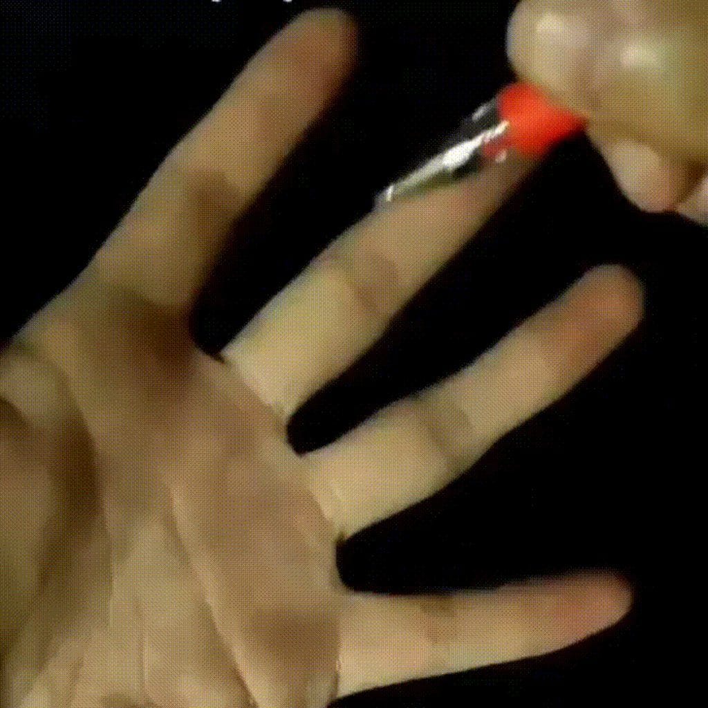 Spring For Finger Finger replaced by a spring