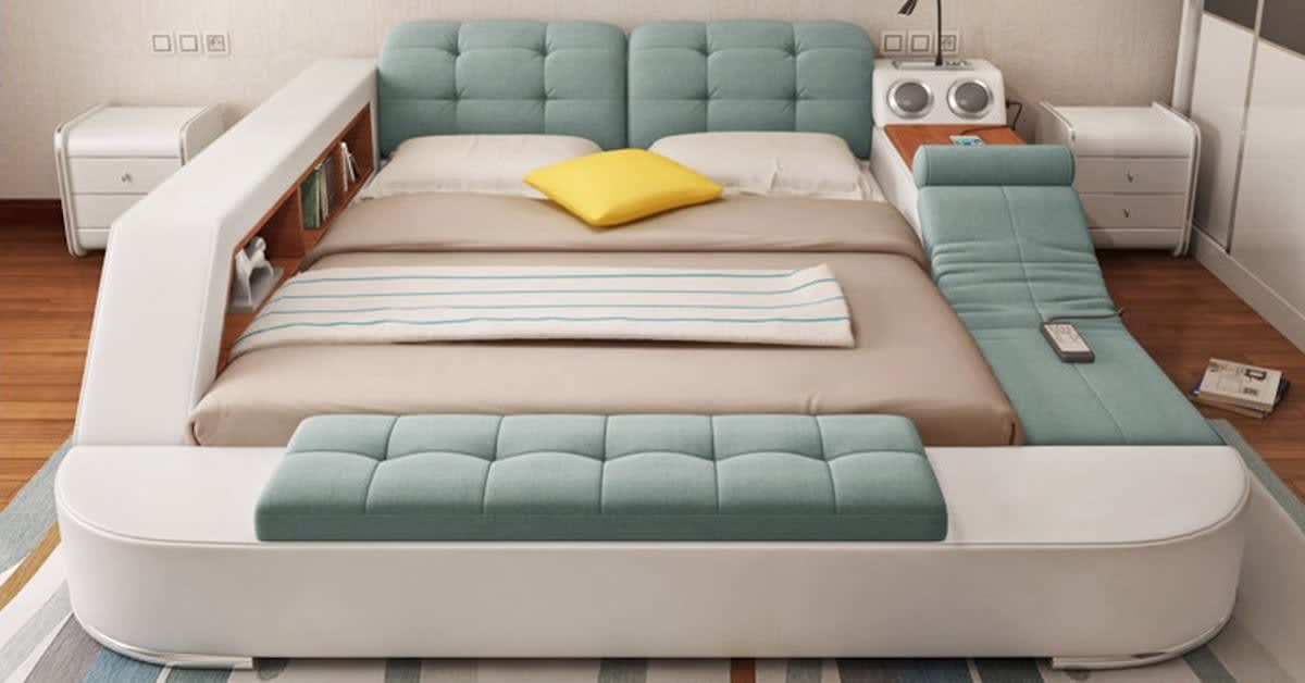 Multifunctional Bed Designed as the Ultimate Adult Playground You'll Never Want to Leave
