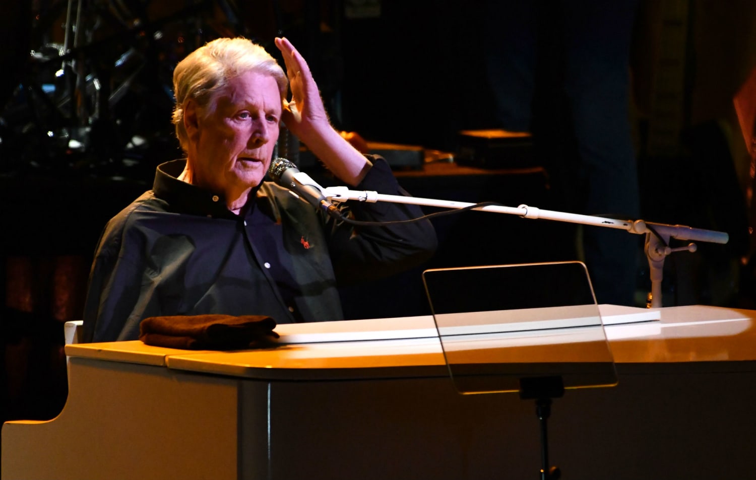 Watch Brian Wilson's timely performance of 'Love And Mercy' from Colbert