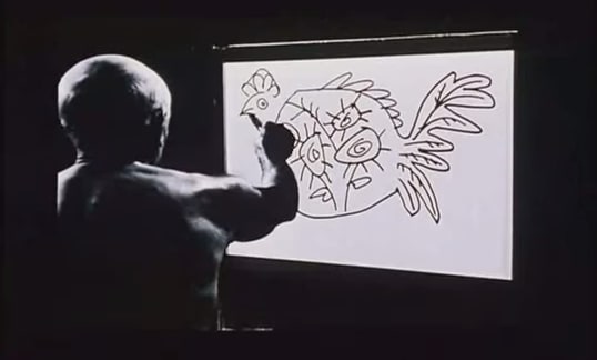 Watch Picasso Create Entire Paintings in Magnificent Time-Lapse Film (1956)