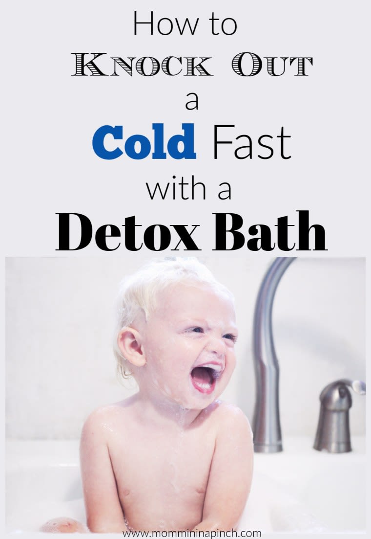 How to Knock Out a Cold Fast with a Detox Bath