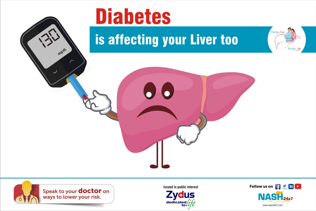 Type 2 diabetes linked to NAFLD/Nash? Causes and Symptoms of type 2 diabetes.