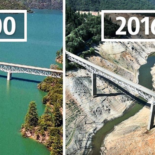 16 Then And Now Pictures By NASA That Show Dramatic Changes In Our Earth