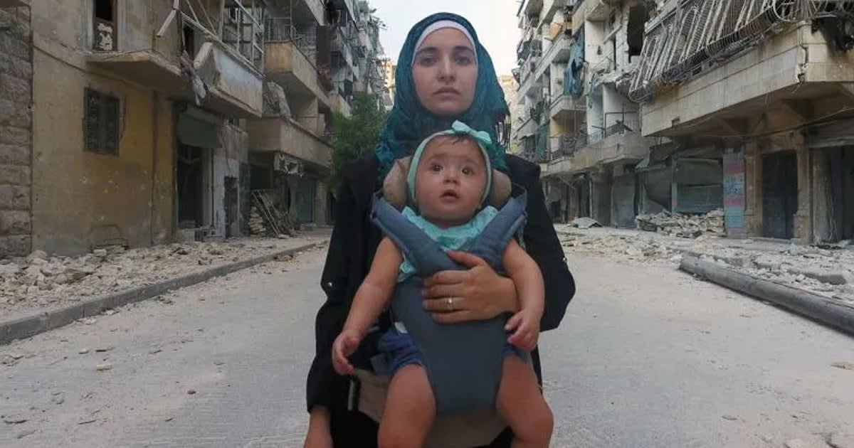 What It's Like to Raise A Baby as Bombs Fall From the Sky