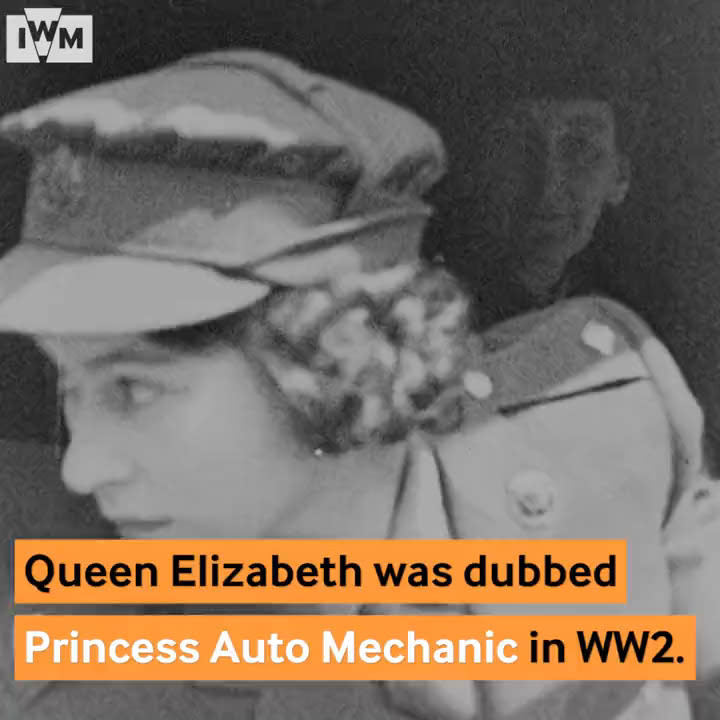 As we mark The Queen's PlatinumJubilee this week, we use recently digitised footage from the IWM archive to explore the role of a young Princess Elizabeth in the Auxiliary Territorial Service (ATS) during the Second World War. Watch in full on YouTube:
