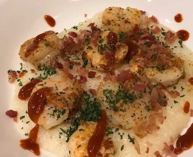 Shrimp and Grits with Bacon