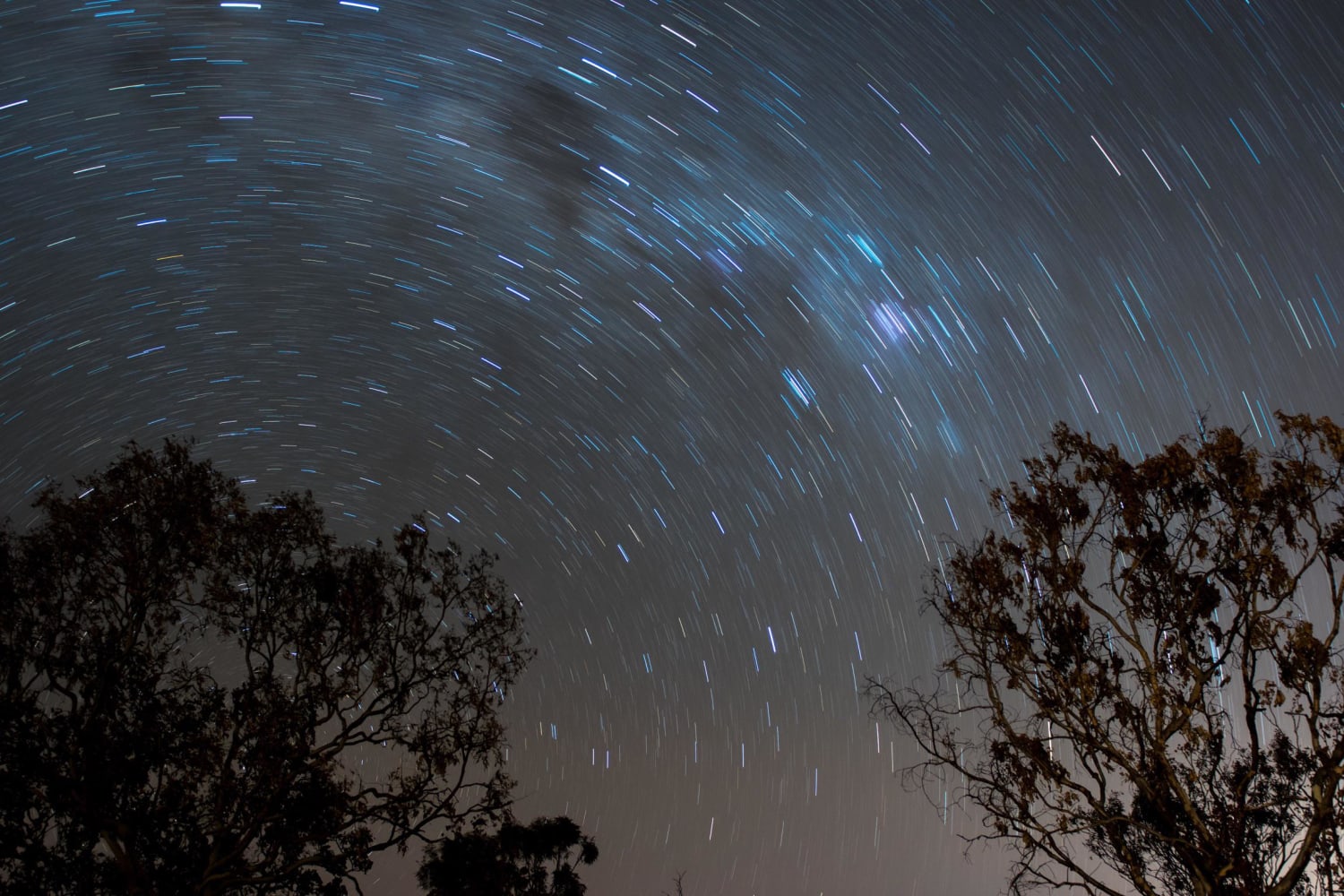 Star Trail in Darwin, Australia