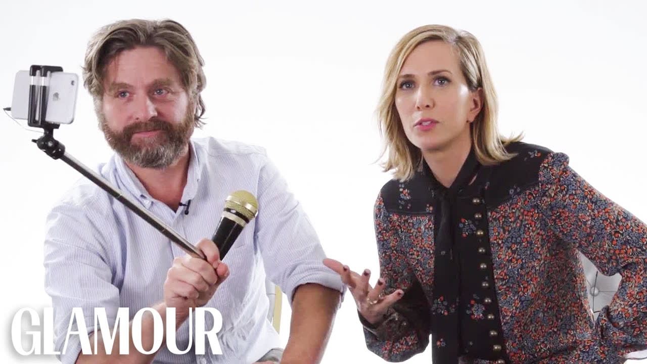 This video from 6 years ago where Zach Galifianakis and Kristen Wiig review kids toys has aged like fine wine