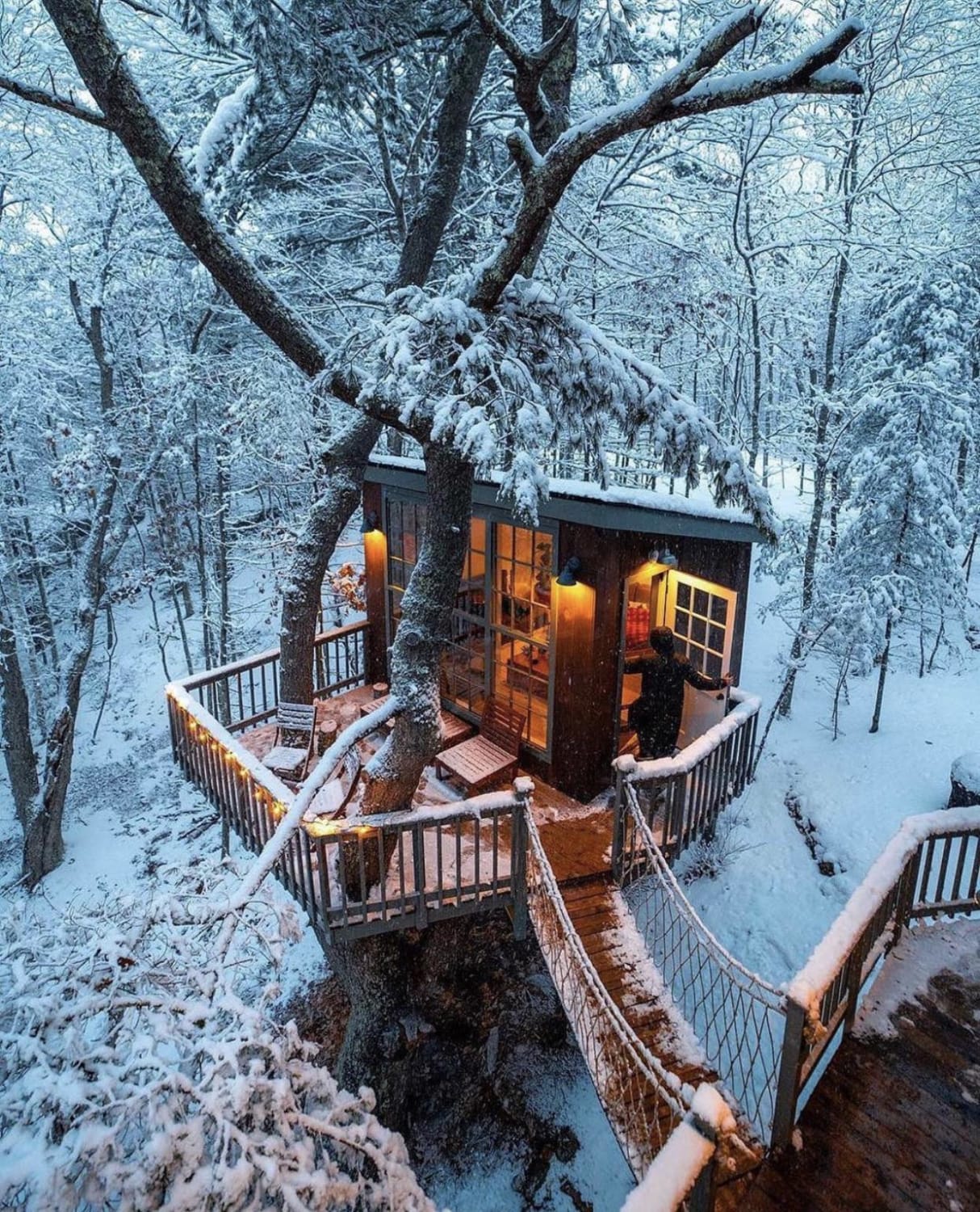 A winter retreat