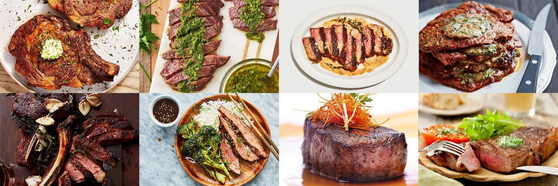 Best steak recipes. Delicious and tender.