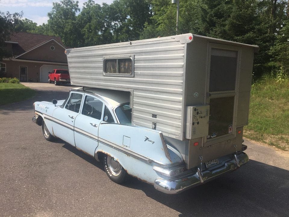 Plymouth Fury motorhome 1959 - source 40s & 50s American Cars.