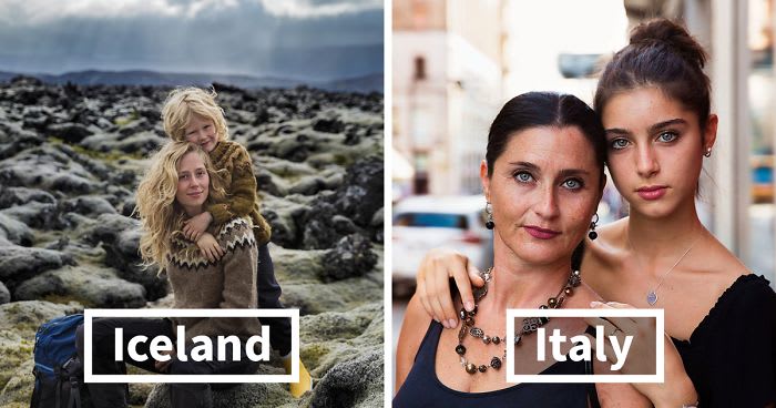 Romanian Photographer Captures The Sentimentality Of Motherhood In Different Countries