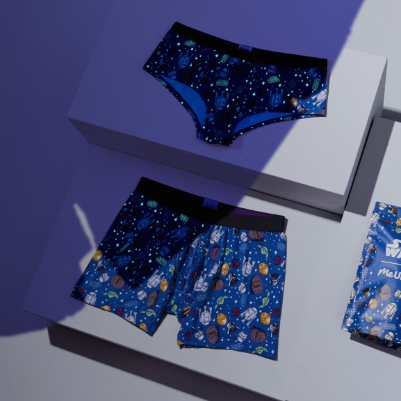 Battle the Dark Side in These Glow-in-the-Dark Underwear from MeUndies