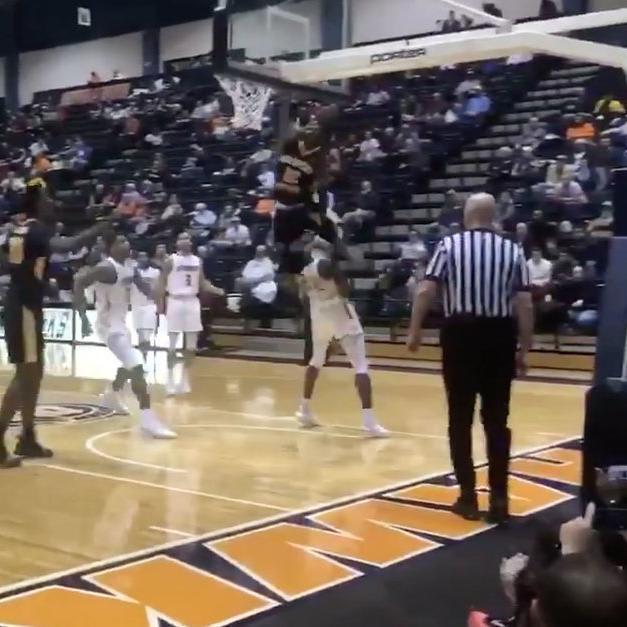 Watch: Murray State's Ja Morant leaps defender on dunk