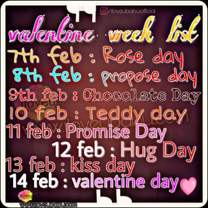 Valentines Week list 2019: Rose, Propose, Hug & Kiss Day Images Quotes