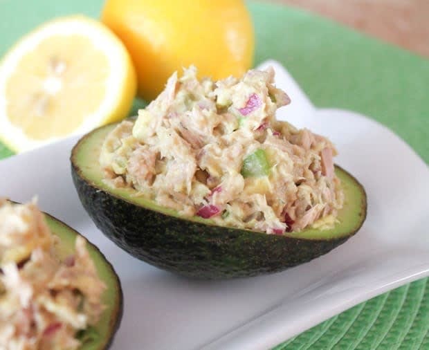 Avocado Tuna Salad - Easy / Paleo / Gluten Free Recipe