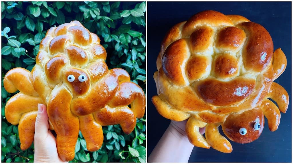 Adorable Animals Made Out of Braided Challah Bread
