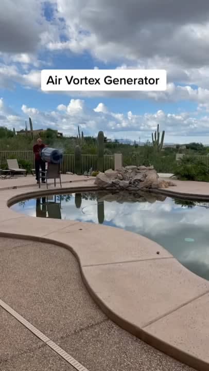 Air vortex generator