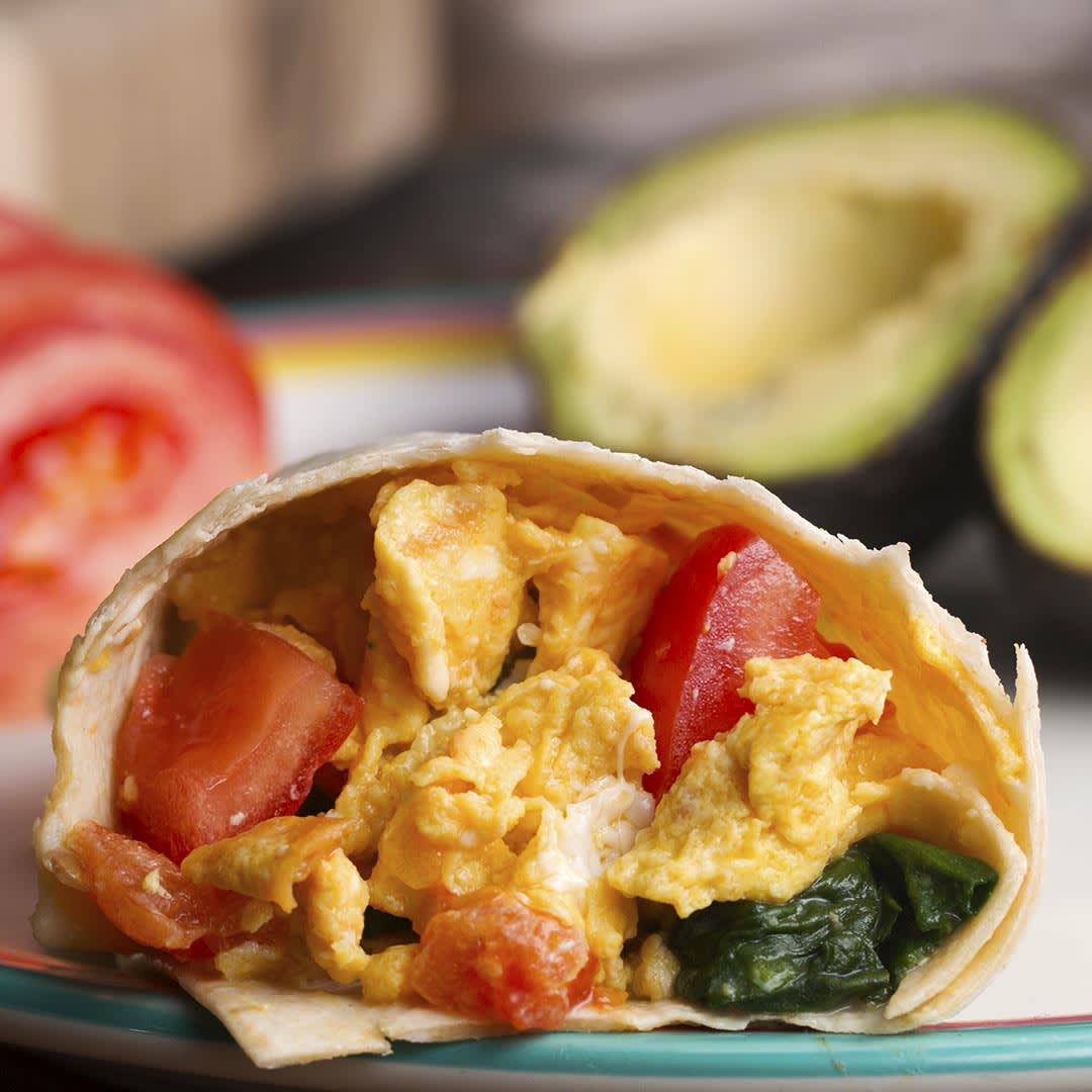 Freezer-Prep Breakfast Burritos are perfect to make in the beginning of the week. 🤩 Shop the recipe!