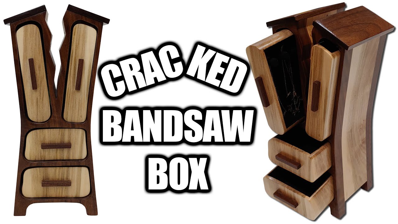 Cracked top bandsaw box