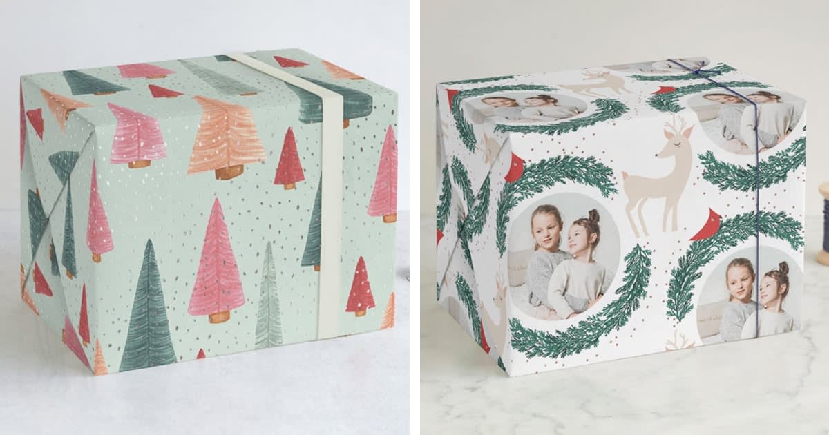 15 Unique Christmas Wrapping Paper Designs Created by Independent Artists
