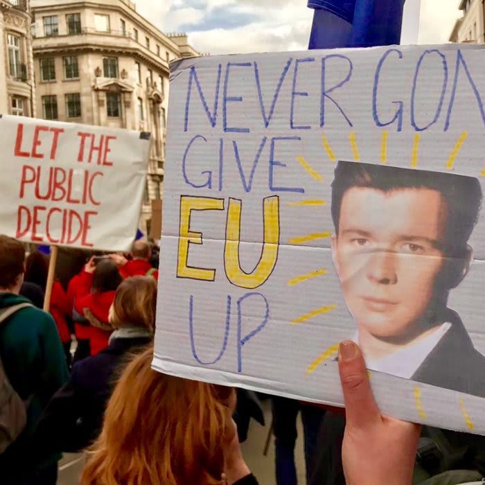 48 of the best signs from the People's Vote march