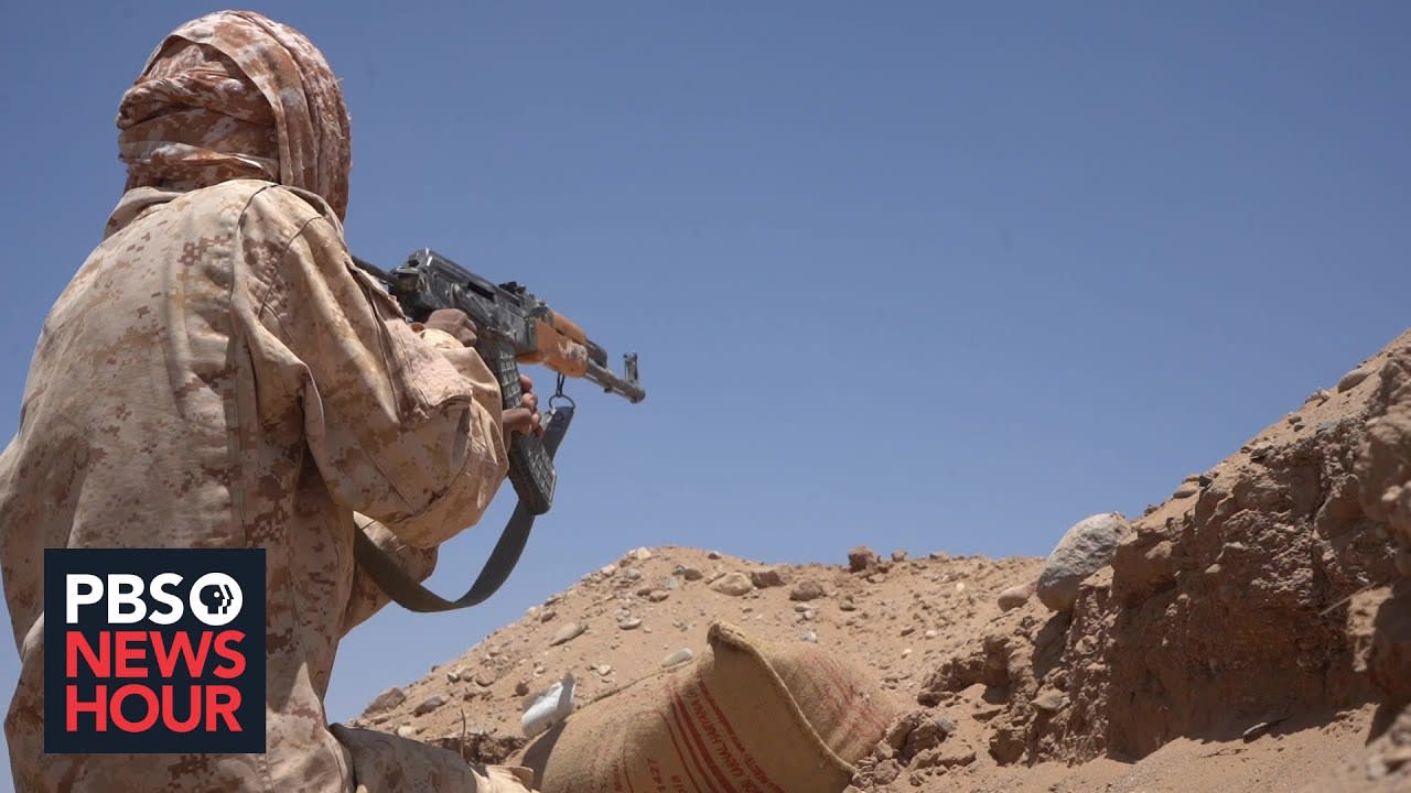 On the ground with Yemeni soldiers battling Iran-allied rebels