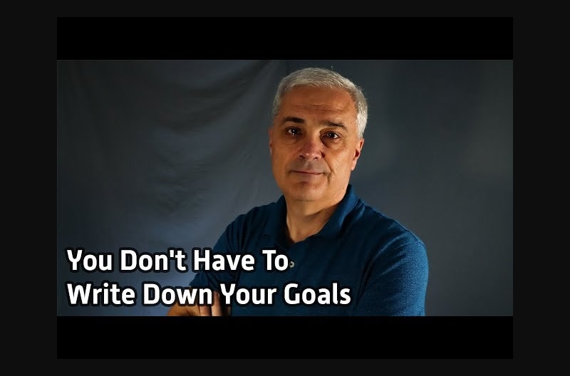 You Don't Have To Write Down Your Goals - s3e14