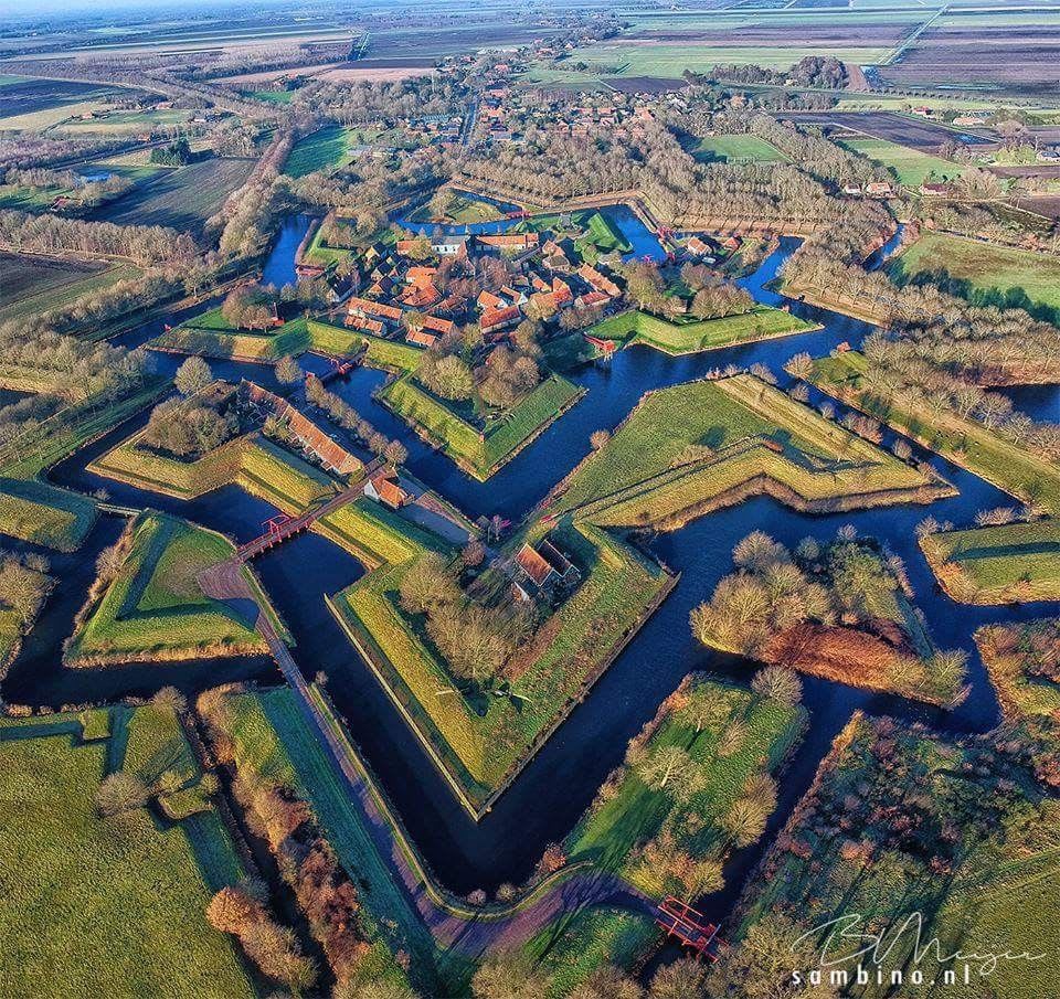 Fort Bourtange in the Netherlands