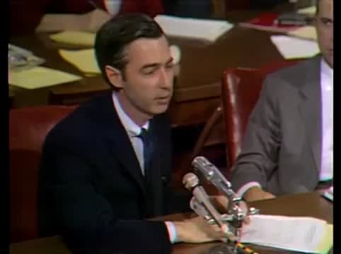 Mr Rogers talking about mental health in front of senate in 1969. He was way ahead of his time.