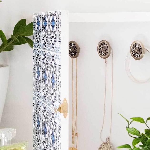 How to: Make a Jewelry Organizer That's Cleverly Disguised as Wall Art!