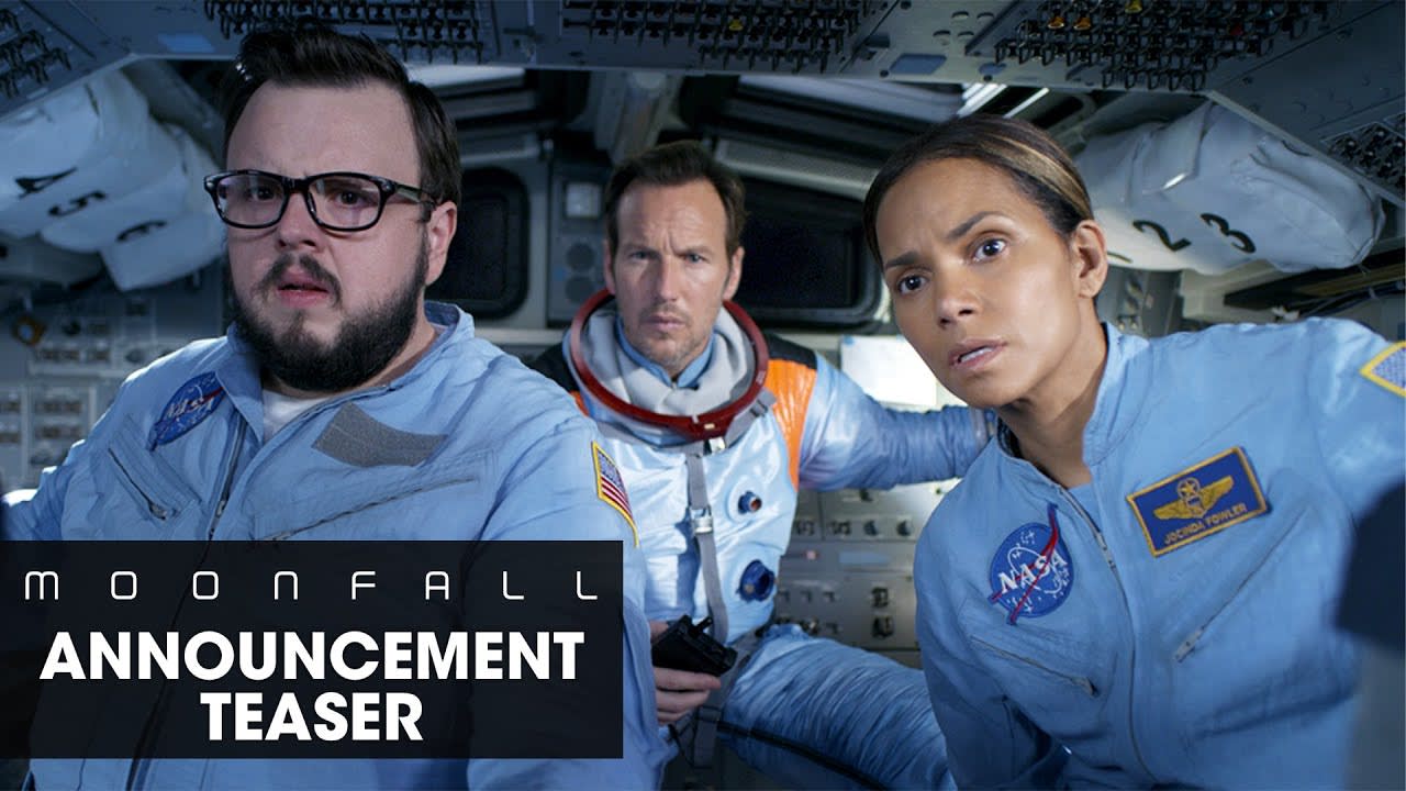 'Moonfall' (2022) Teaser - Halle Berry, Patrick Wilson - A mysterious force knocks the Moon from its orbit around Earth and sends it hurtling on a collision course with life as we know it.