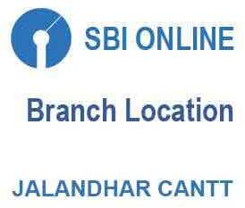 sbi branch jalandhar cantt, sbi branch location jalandhar cantt