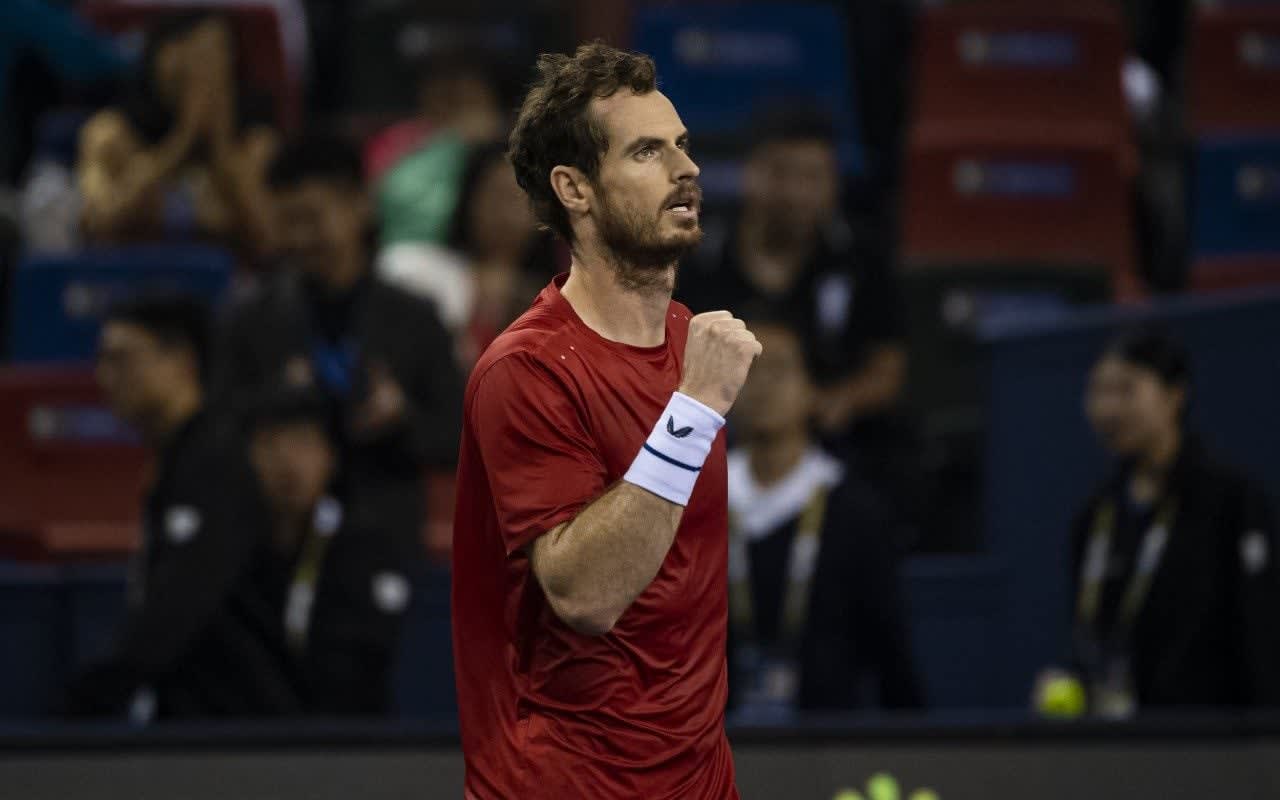 Andy Murray continues comeback from injury with first-round win at the Shanghai Masters