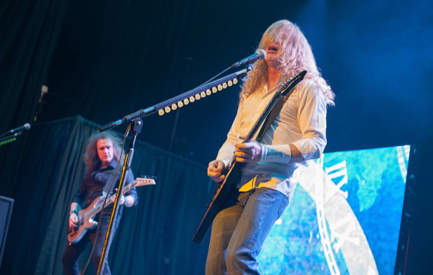 Megadeth's David Ellefson praises "tireless warrior" Dave Mustaine