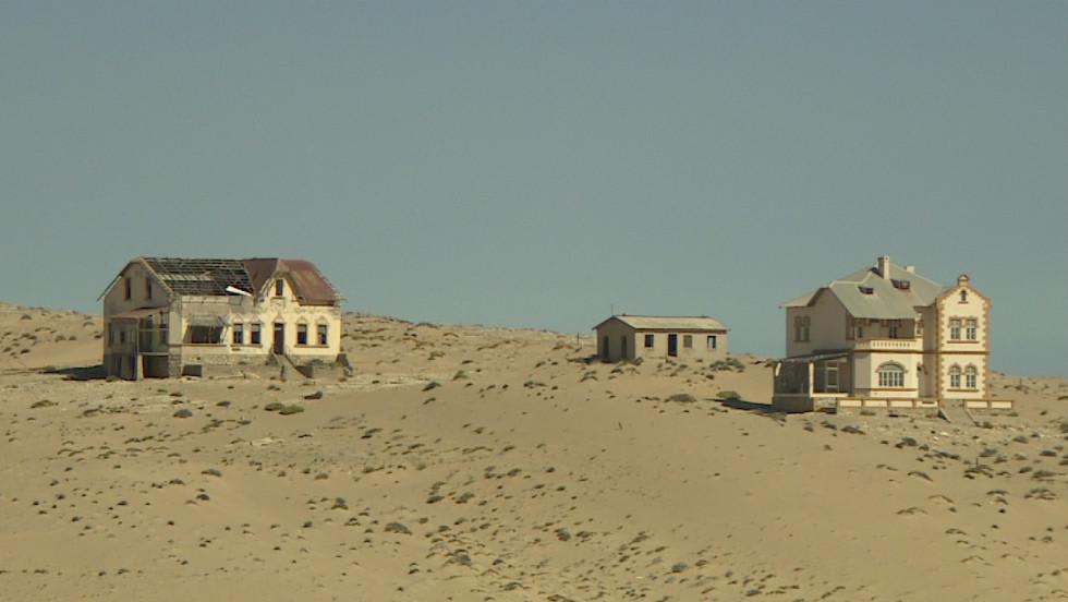 Kolmanskop (ghost town) was once a booming diamond rush settlement in the Namib desert, present-day Namibia, Africa
