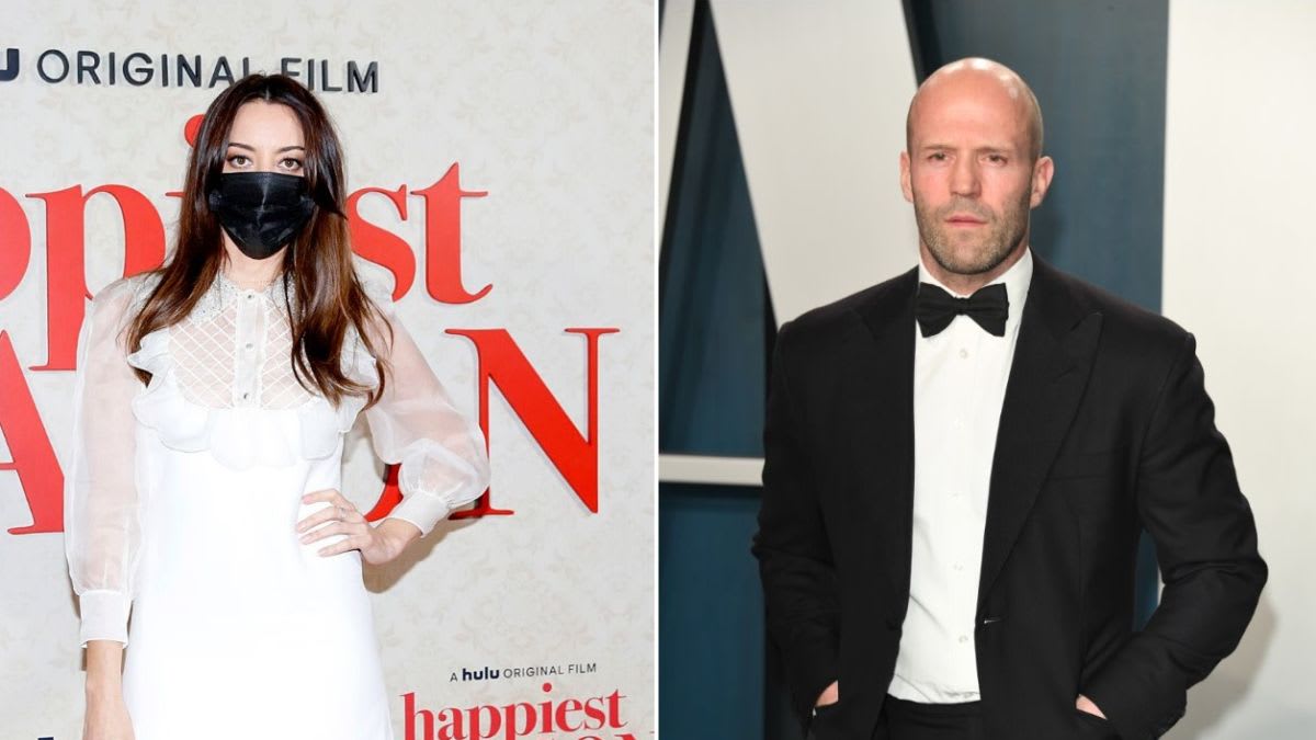 It's the Aubrey Plaza/Jason Statham murder team-up we've been dreaming of