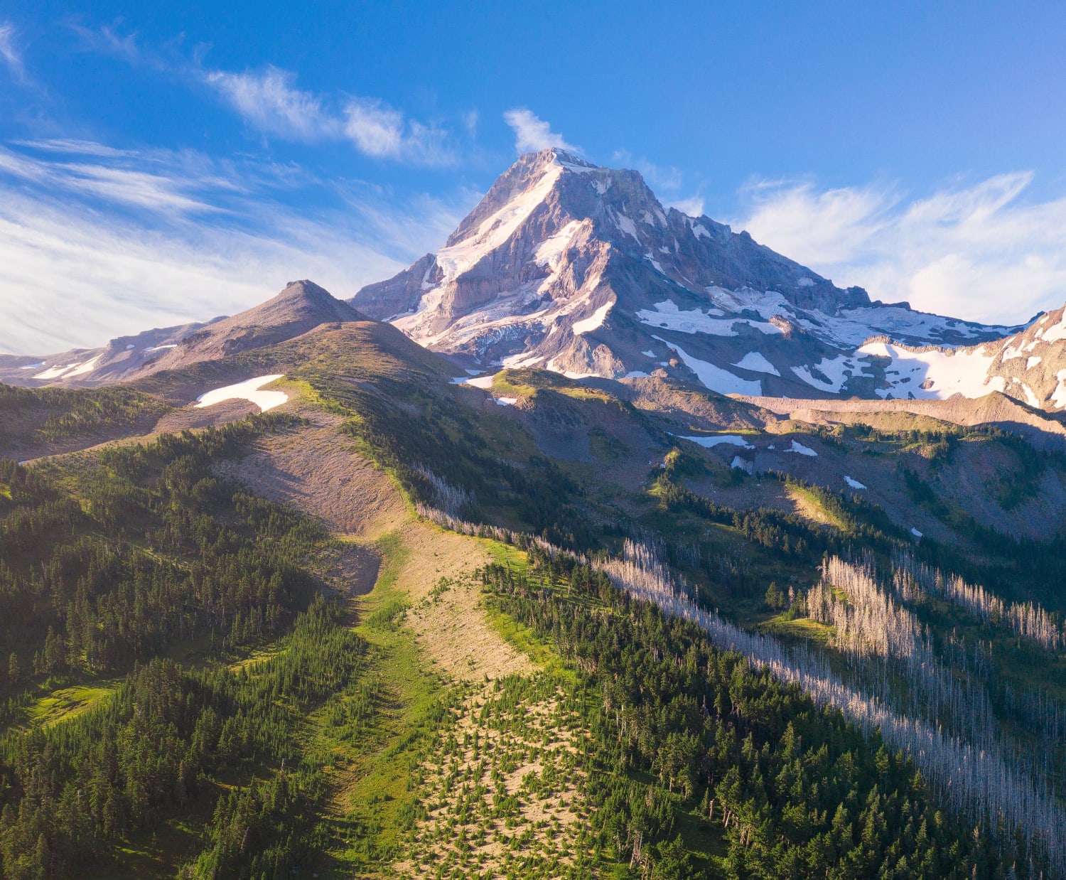 Mt Hood, Oregon from the North.