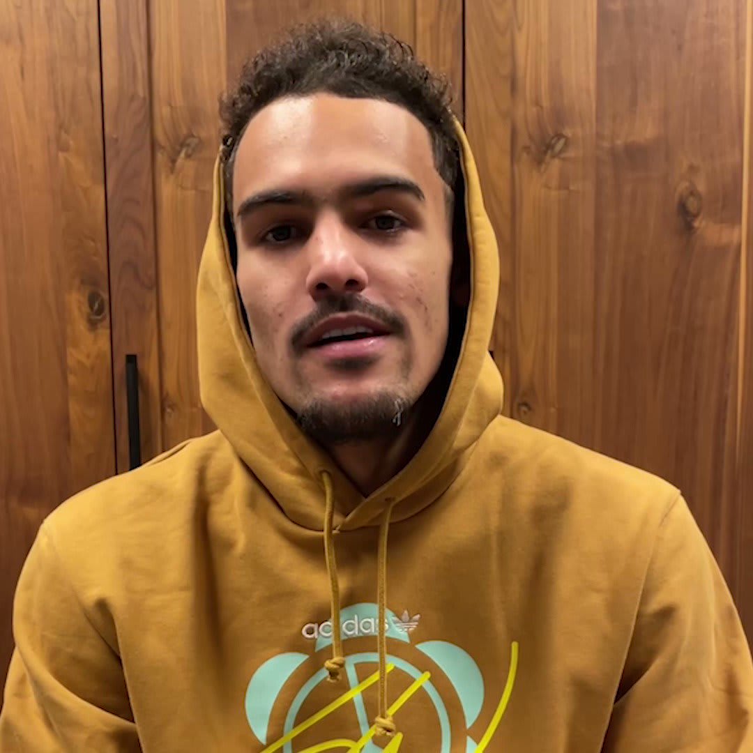 What's @TheTraeYoung's favorite movie? Some icebreakers with Ice Trae Watch him and the @ATLHawks host the 76ers tonight at 7:30pm/et on ESPN!