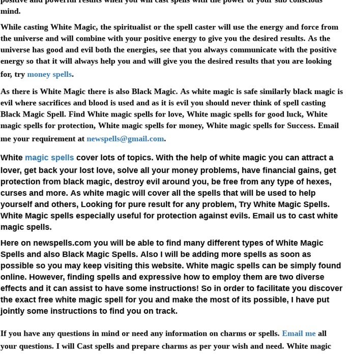 White Magic Spells, New Spells Magic for Create White Magic & Protection