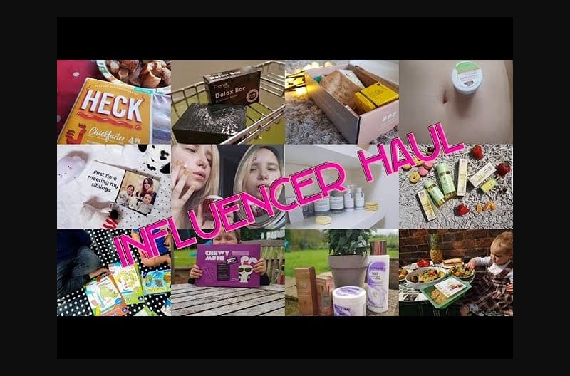 Influencer Haul! Show and tell! Eco items and more.
