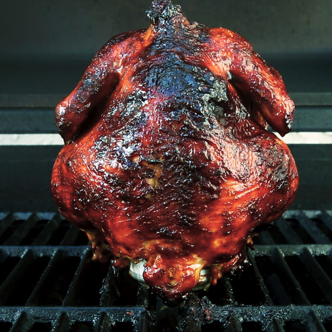BBQ Beer Can Chicken in the backyard at my house! Everyone's invited, let's eat! Shop the recipe!