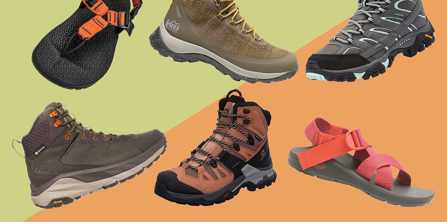 We love the Danner Mountain 600s and the Salomon X Ultra 3 Mid GTX shoes.