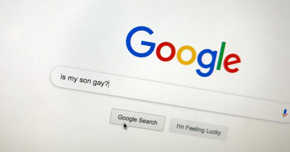 Dear Parents: Stop Asking Google If Your Son Is Gay.