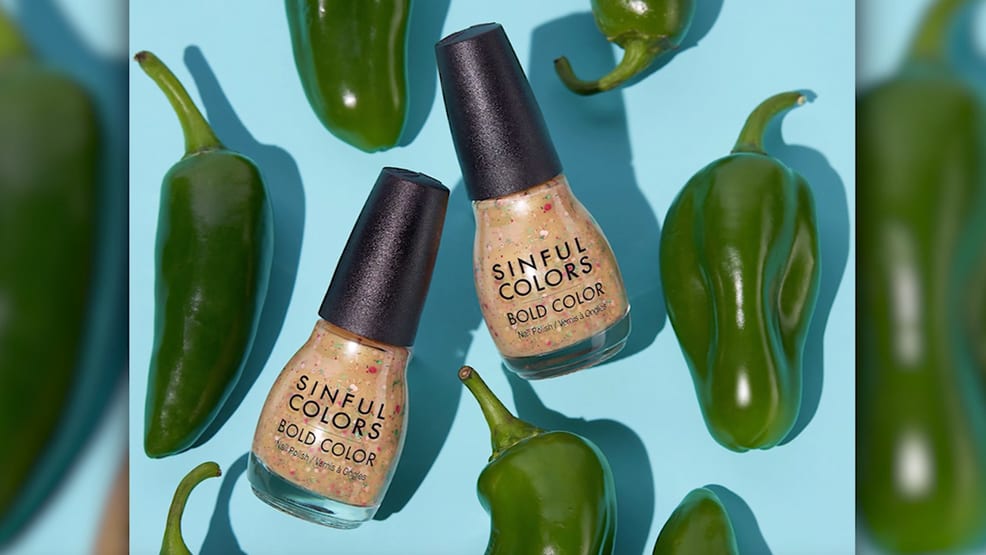 Put a whole new spin on finger foods with this scented-nail polish collection