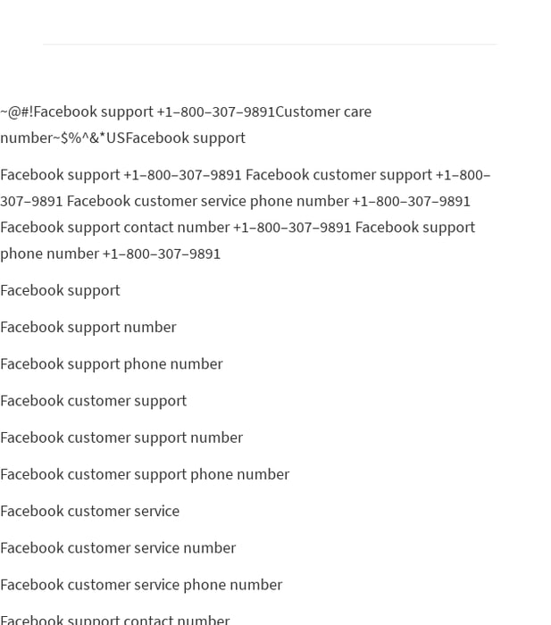 Facebook Hacked account Recovery Phone Number +1800-307-9891 - ~@#!Facebook support +1-800-307-9891Customer care number~$%^&*USFacebook support