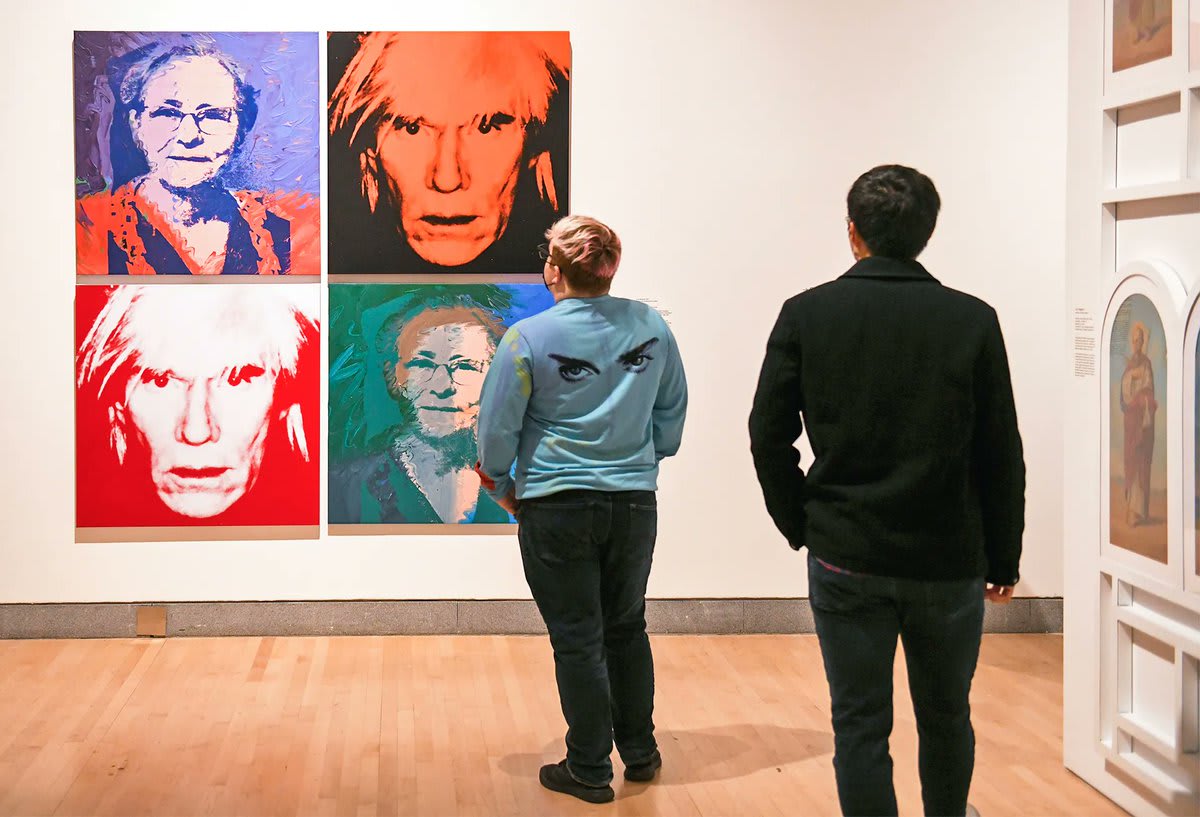 Andy Warhol’s fondness for his mother, Julia Warhola, is revealed through personal letters, photographs, even prayer cards in #WarholRevelation. On view in the exhibition are the portraits of his mother that Andy created in 1974. MothersDay 🎟